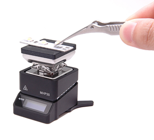 Estación de Reballing BGA Mini MHP30 de 60W, Mesa de Calentamiento de Cobre sin Oxígeno de 30mm*30mm, Temperatura Constante de 100-350°C para Teléfonos Móviles - Product Image 1