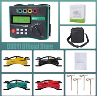 DY4300 DUOYI Mètre et testeur numérique de résistance du sol, haute précision 1%, protection IP55, test automatique, 220V