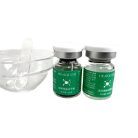 Microneedling pour les cicatrices d'acné, patch anti-acné en éponge d'algues, sérum à micro-aiguilles sans aiguille, kit de poudre d'éponge microcristalline à 70%