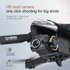 V82 uçak dış ticaret oyuncaklar için dört eksenli engel kaçınma sınır ötesi HD hava fotoğrafçılığı Drone yeni uzaktan kumanda - Product Image 6