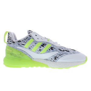 Adidas Zx 2K Boost 2.0 Sneakers Moda Uomo Bianco Nuvola/Lime Pulse Alta Qualità Suola Oxd e EVA |   100% Autentico - Product Image 5