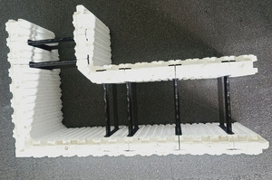 Eps tường khối cách điện bê tông hình thức icfs góc - Product Image 2