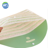 Carpeta de Archivo con Clip de Plástico PP Translúcido A4 Ecológica, con Logotipo Personalizado, Botón a Presión, Bolsa Impermeable para Documentos, Material de Oficina