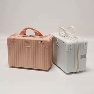 Muestra gratuita, oferta especial, lindas bolsas de maquillaje portátiles de 4 pulgadas, bolsas de viaje, maleta de mano, estuche cosmético de PP - Product Image 6