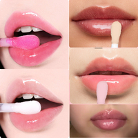 Huile à Lèvres Végétalienne à Vendre Chaude, Gloss Goût Fruité, Huile Repulpante Hydratante Longue Durée