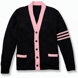 2026 <b>Men's</b> V-Neck Knitted <b>Cardigan</b> Loose Solid Color Air-Conditioned Coat Solid Comfortable Sweater - Product Image 5