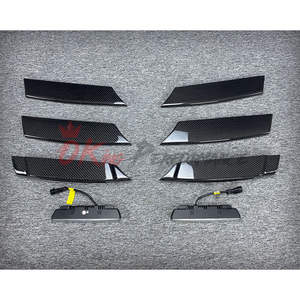 Pare-chocs avant en fibre de carbone partielle de style Weber Sports <span class=keywords><strong>Zenit</strong></span> Line pour NISSAN 370Z Z34 Kit carrosserie - Product Image 5