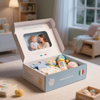 Boîtes d'avion de qualité médicale Boîte d'emballage Logo en gros personnalisé pour biberons Sucettes et outils d'alimentation