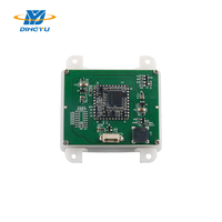 EM5750S Scanner de code QR à montage fixe 2D Interface Ethernet Imageur de passe vert Mode de lecture Contrôle d'accès Affichage LCD de codes à barres automatiques