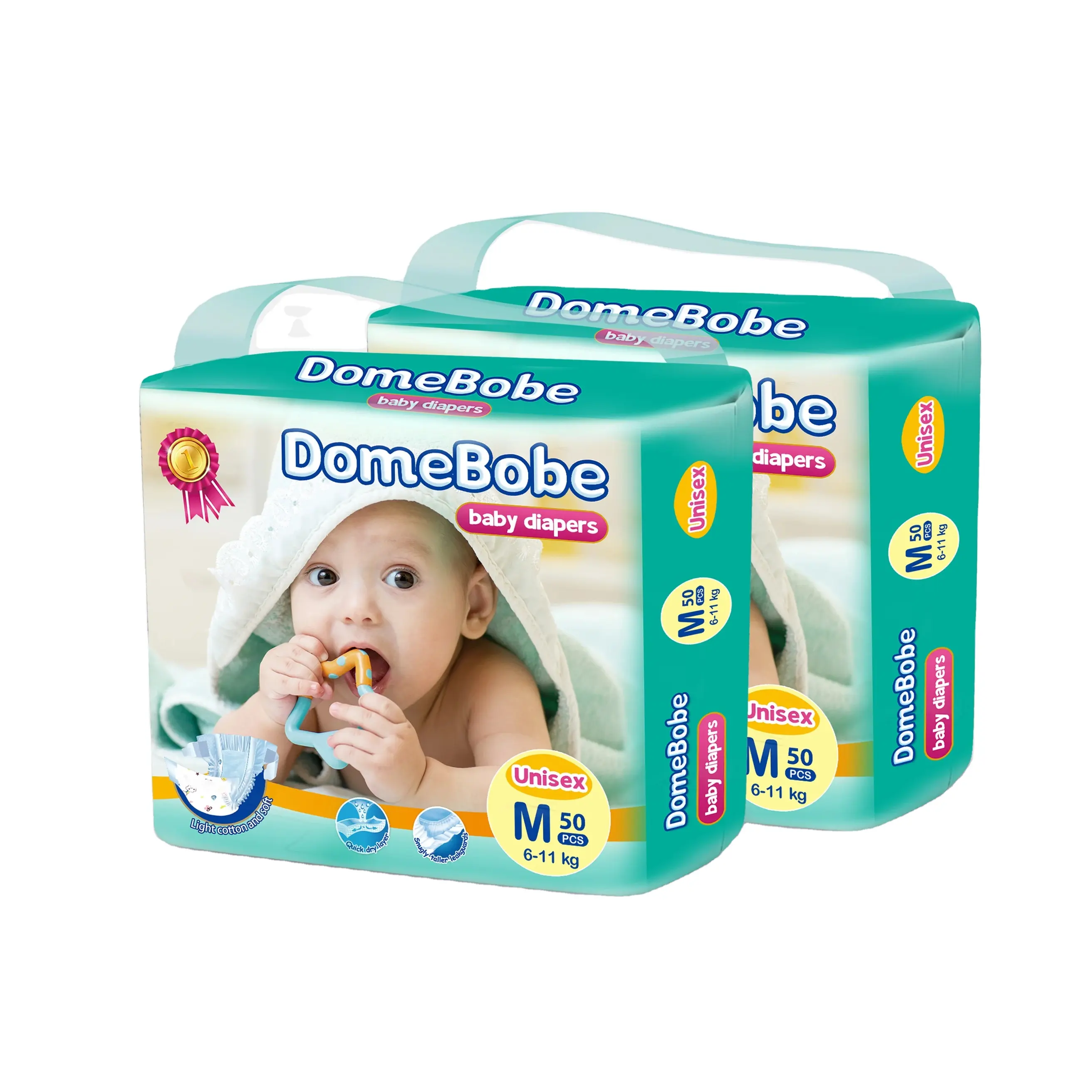 Pañal Domebobe para bebé, suave e hipoalergénico