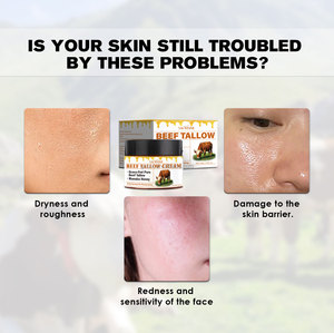 热定制改善皮肤粗糙度深层保湿修复舒缓蜂蜜提取物牛脂面霜 - Product Image 3