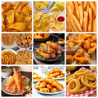 Línea de Producción Totalmente Automática de Papas Fritas y Chips de Patata para Frutas, Verduras y Mariscos - Certificación CE ISO9001