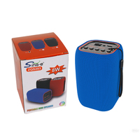 Altavoz Bluetooth Inalámbrico Mini HIFI SING-E, Portátil, de Tela, Resistente al Agua, Subwoofer Estéreo, Sonido de Música con Bajos, Caja BT Activa