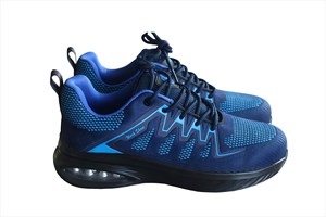 <span class=keywords><strong>Scarpe</strong></span> <span class=keywords><strong>Antinfortunistiche</strong></span> <span class=keywords><strong>Leggere</strong></span> con Assorbimento degli Urti e Protezione Anti-Schiacciamento, Colore Blu, Calzature di Sicurezza <span class=keywords><strong>Leggere</strong></span> in Tessuto Flyknit per Uomo - Product Image 3