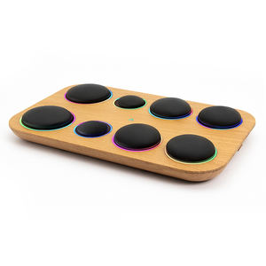 Ensemble de massage aux pierres chaudes avec chauffe-pierres, soin de santé par massage aux pierres chaudes, plaque chauffante - Product Image 1