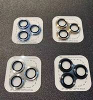Protection d'écran en verre trempé pour objectif d'appareil photo d'iPhone