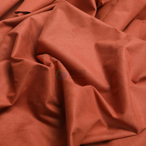 Tela de Gamuza de Poliéster y Cuero Real 100% Gamuza, Color Personalizado OEM, Resistente al Desgaste, para Decoración de Interiores de Automóviles y Tapicería de Sofás - Product Image 1