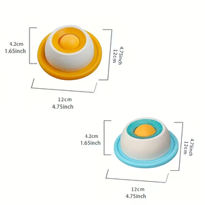 Plat à lécher lent pour animaux de compagnie en PP, antidérapant, portable, jouet pour chat et <span class=keywords><strong>chien</strong></span>, bol à nourriture lente - Product Image 4