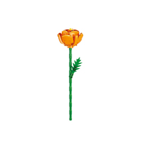 Ensembles de blocs de construction de fleurs, plante en pot avec boîte cadeau, ensembles de briques MOC, ensembles de bricolage pour enfants éducatifs, jouets pour enfants 8856