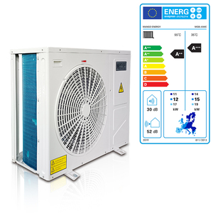 Pompe à chaleur air-eau EVI ErP R32 A+++ WIFI 8kW~30kW pour le marché européen, fabricant OEM, pompe à chaleur air-eau EVI DC - Product Image 1