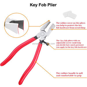 60 pièces de 1 pouce : Accessoires pour porte-clés, embouts de ruban métalliques, embouts de sangle, clips de lanière pour porte-clés avec <span class=keywords><strong>pince</strong></span> - Product Image 2