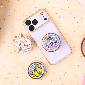 Support de téléphone en métal personnalisé, mignon, motif de fruits de dessin animé, adhésif, aimant, sublimation, support de téléphone Magsafe - Product Image 1