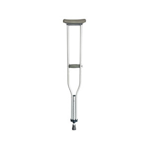 Aluminum Underarm Crutches Height Adjustable Anti Slip Medical Walking Aid For Fracture Recovery Double Or Single Use - Product Image 3