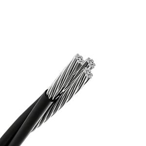 # Cable aéreo ABC de 6 hilos, 600V, <span class=keywords><strong>Hippa</strong></span> Triplex, AAC Fase AAAC Neutro, 6AWG (XL/HD) con aislamiento de PE/PVC para Filipinas - Product Image 1