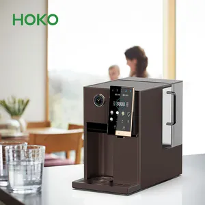 Purificador de água quente refrigerado RO sistema com osmose filtro para instalação Desktop em hotéis Water Dispenser Device