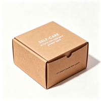 Boîte d'expédition en carton ondulé personnalisée avec logo imprimé pour flacon de parfum, cosmétique, emballage cadeau