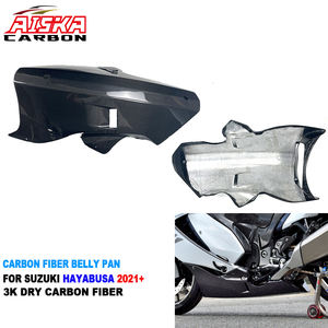 AISKA Carbon 100% Fibre de <span class=keywords><strong>carbone</strong></span> sèche 3K véritable, carénage inférieur de moto pour Suzuki GSX1300R <span class=keywords><strong>Hayabusa</strong></span> 2021-2026 - Product Image 1