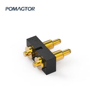 2 핀 포고 핀 커넥터 PE 가방 12V Pcb 헤드셋 충전 원래 제조 업체 Din, 충전 핀 SMT 2A Pa46 POMAGTOR - Product Image 3