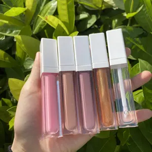 Perfeito luxo cor mudança lipgloss boa embalagem logotipo personalizado marca cosméticos líquido 20 cores brilhante lip gloss