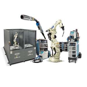 Bras de robot de soudage laser 6 axes OTC FD-B6L avec station de nettoyage de pistolet CNGBS, moteur et boîte de vitesses pour robot de soudage - Product Image 3