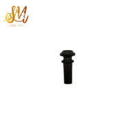 Pièces de violon, taille 4/4, ensemble d'accessoires pour violon en ébène, chevilles, repose-menton, fabrication artisanale, bonne qualité