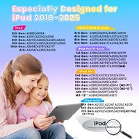 Stylus Palm Rejection Original Pabrik untuk Apple Pencil USB-C dengan Tampilan Daya Air Mini Pro Appl Pen 3 untuk iPad 2018-2026
