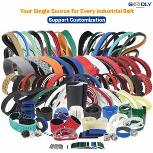 Correia Sincronizada de Borracha Sem Costura com Revestimento de Película de Tração e Correia de Arrasto para Máquina de Embalagem - Product Image 2