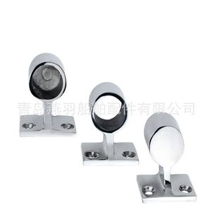 Nouveaux supports marins en acier inoxydable 316, avant, milieu, arrière, traversants, à trous aveugles, bases de fixation de tuyaux pour applications navires - Product Image 6