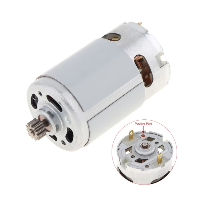 Smart Electronics RS550 10.8V-21V DC Motor Two-speed 11 Teeth High Torque Gear Box Cordless Drill Screwdriver OEM Standard