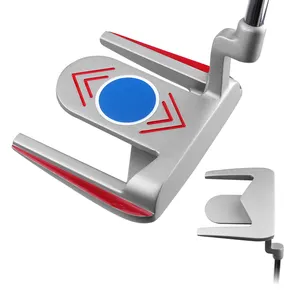 Nuovo Design in lega di zinco Golf Putter testa OEM Golf Club Putter Logo personalizzato di colore della mano destra mazzuolo Golf Putter
