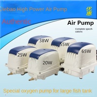 Jiebao PA-35-20W, diffuseur d'oxygène pour aquarium de salon, haute puissance, rectangulaire, moderne, en plastique, écologique, emballage personnalisé, 220V