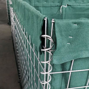 Protection <span class=keywords><strong>de</strong></span> mur <span class=keywords><strong>de</strong></span> soutènement, treillis métallique galvanisé <span class=keywords><strong>de</strong></span> 5,0 mm, barrières défensives standard en Israël - Product Image 3