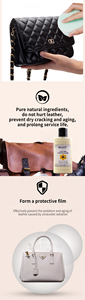 Conditionneur de <span class=keywords><strong>cuir</strong></span> de haute qualité OEM, cire naturelle pure, nettoie, nourrit, adoucit le <span class=keywords><strong>cuir</strong></span>, entretien des <span class=keywords><strong>chaussures</strong></span>, portefeuille/sac à main/bottes - Product Image 5