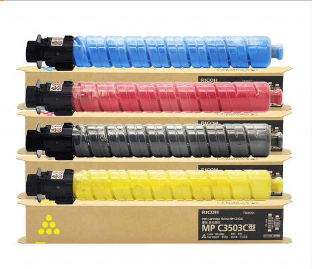 Compatible Color Toner Cartridge MP C3503C C3503M C3503Y C3503K Copiers Toner Cartridge For Ricoh MP C3003SP 3503SP