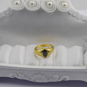 Personal Zed Jewelry Stainless Steel <b>Rings</b> Jewelry Women Black Zircon Charm <b>Finger</b> <b>Ring</b> - Product Image 4