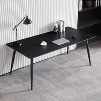 Ensemble moderne et simple de bureau et chaise pour le bureau à domicile