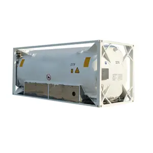 20英尺25cbm低温液化天然气油林罐式集装箱，用于运输和存储
