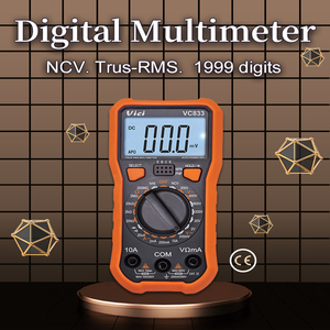Clásico Multímetro Digital VC833 de 2000 Lecturas con True RMS, NCV, Voltaje, Corriente y Resistencia - Product Image 2