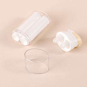 Sang Trọng Trắng 15 + 15Ml/30 + 30Ml Đôi Ống Không Có Không Khí Chai Chăm Sóc Da Kem Dưỡng Da Huyết Thanh Nhũ Tương Ngày Và Đêm Kem Không Có Không Khí Bơm Chai - Product Image 2