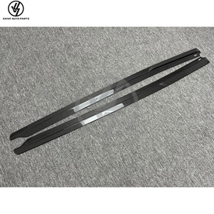 Jupes latérales de pare-chocs en fibre de carbone pour Audi R8 V10 2016-2018, jupes latérales étendues en carbone, pièces de kit carrosserie - Product Image 3